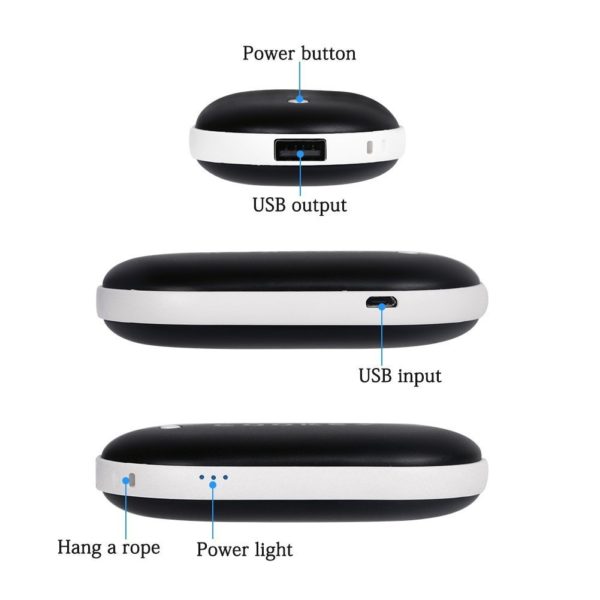 Fourheart USB Rechargeable Electric Hand Warmer Electric Socks