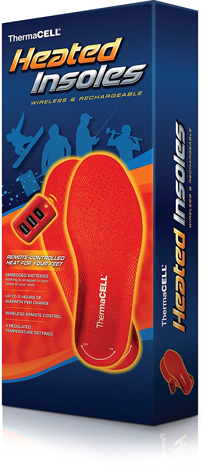 Thermacell Proflex Heated Insoles Size Chart