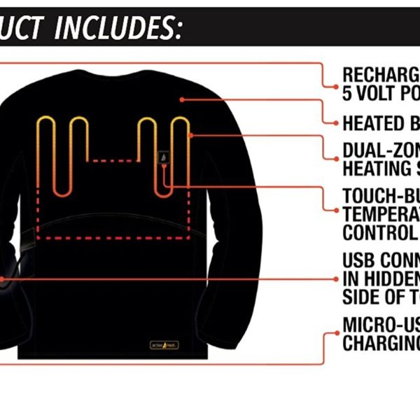 ActionHeat Battery Heated Shirt - 04