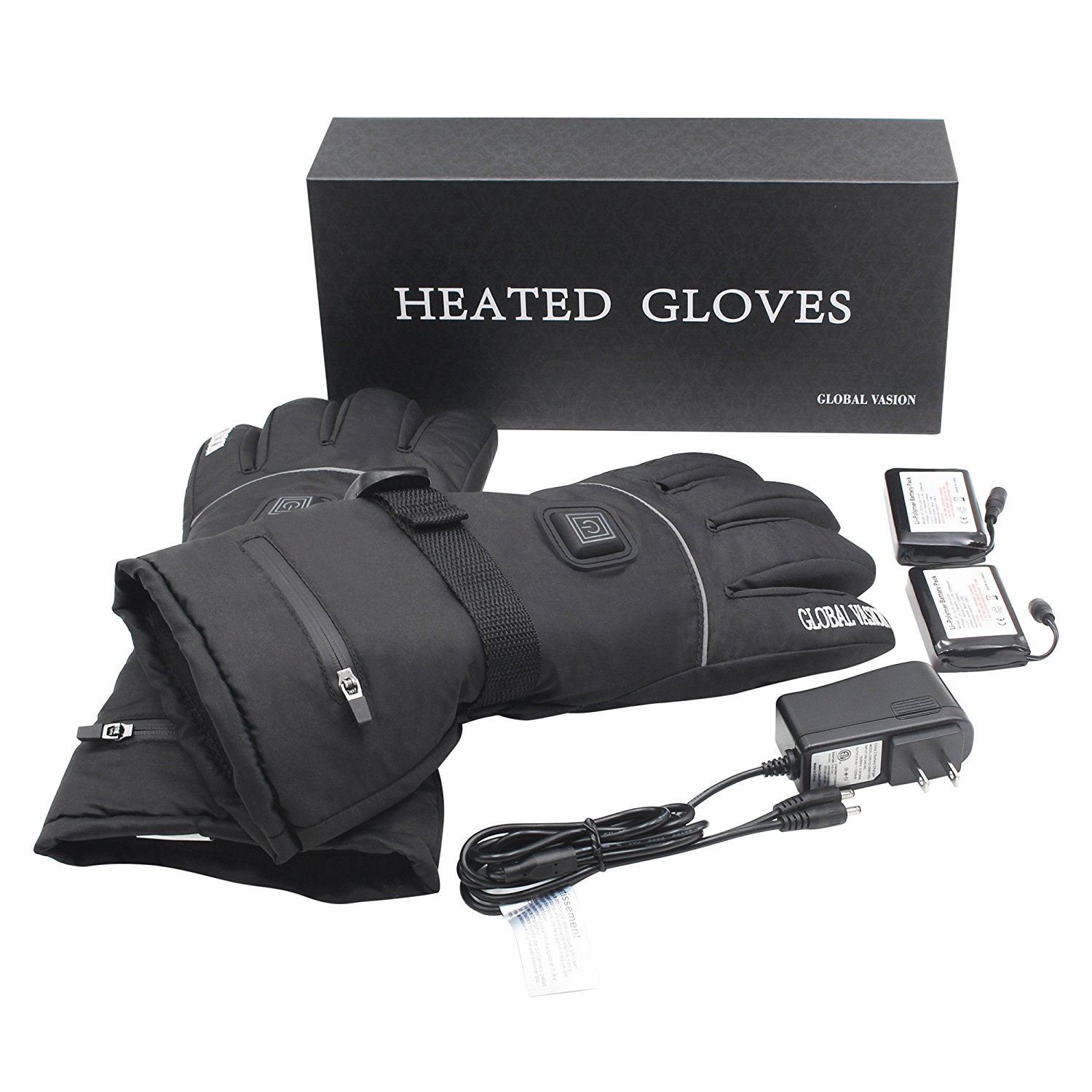 Global Vasion Battery Heated Gloves Electric Socks