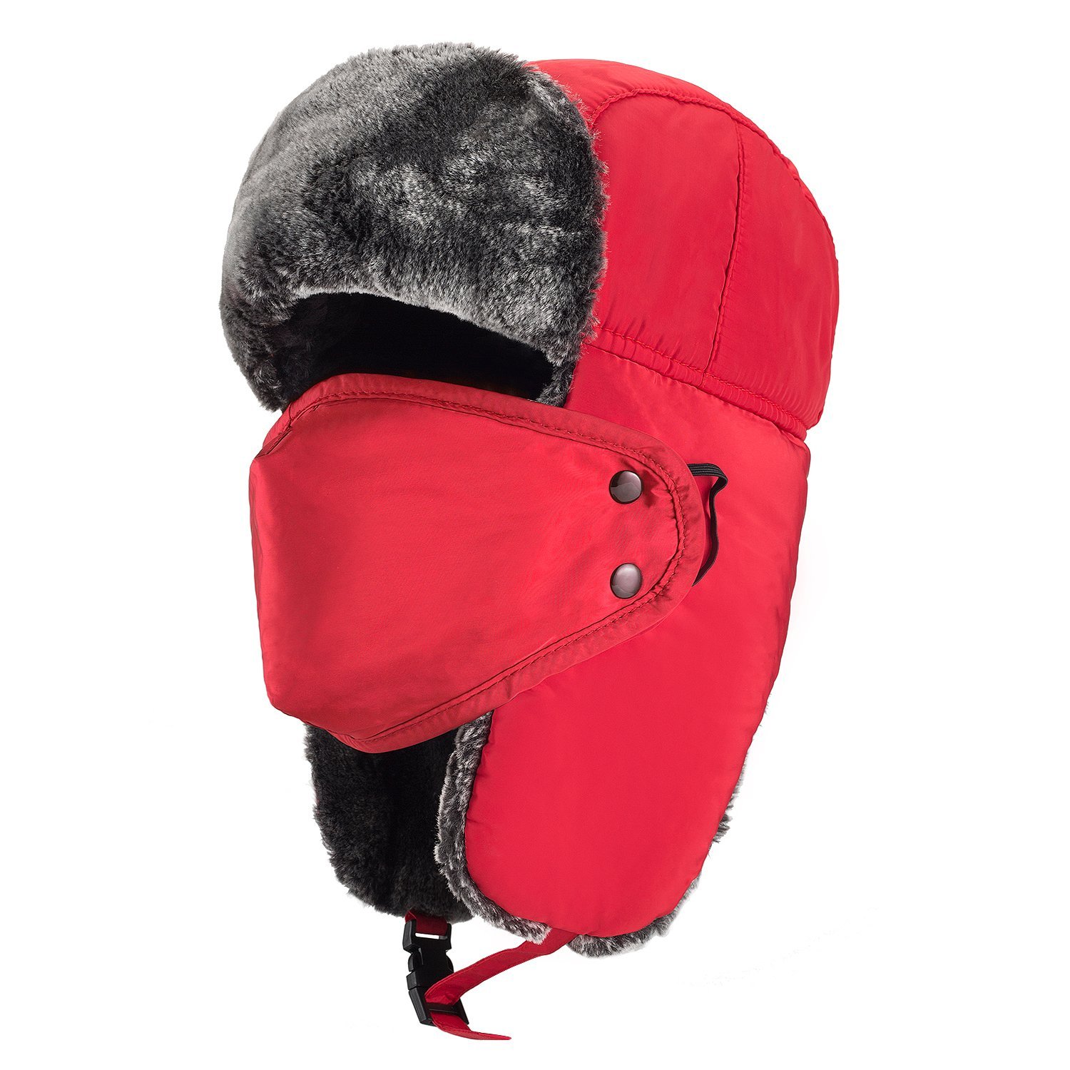 Mysuntown Winter Trooper Hat - 12 - red color