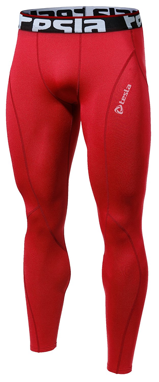 Tesla Men's Compression Under Leggings Base Layer Gear Armour Wear Lon – Big  Game