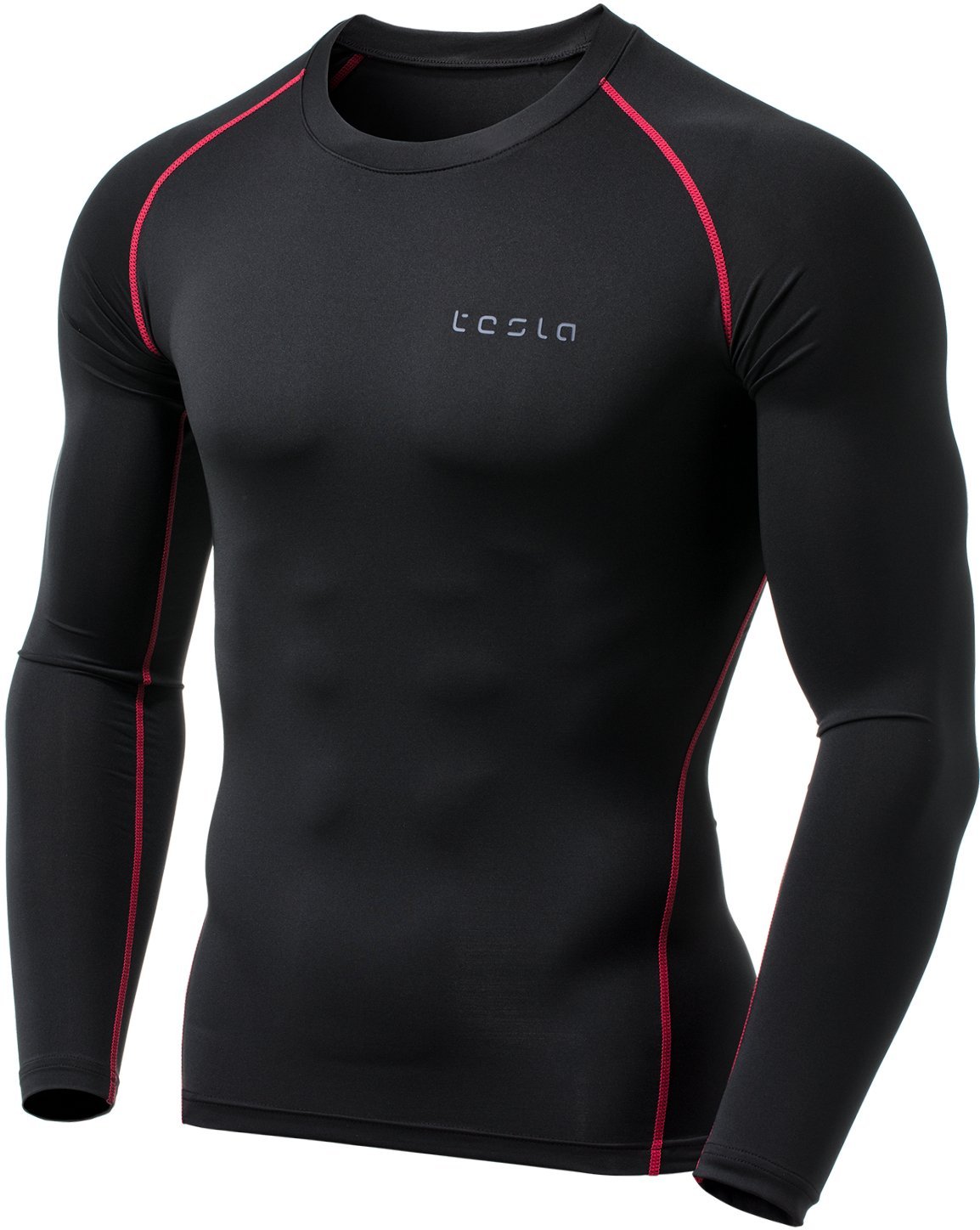 Tesla Men's Winter Thermal Compression Shirt (Long-Sleeve) - Electric Socks