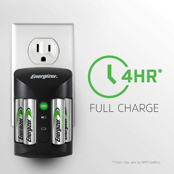 Energize Universal AA & AAA Battery Charger - 3