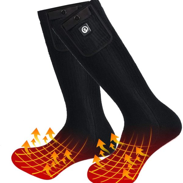 SNOW DEER Heated Electric Socks - 7