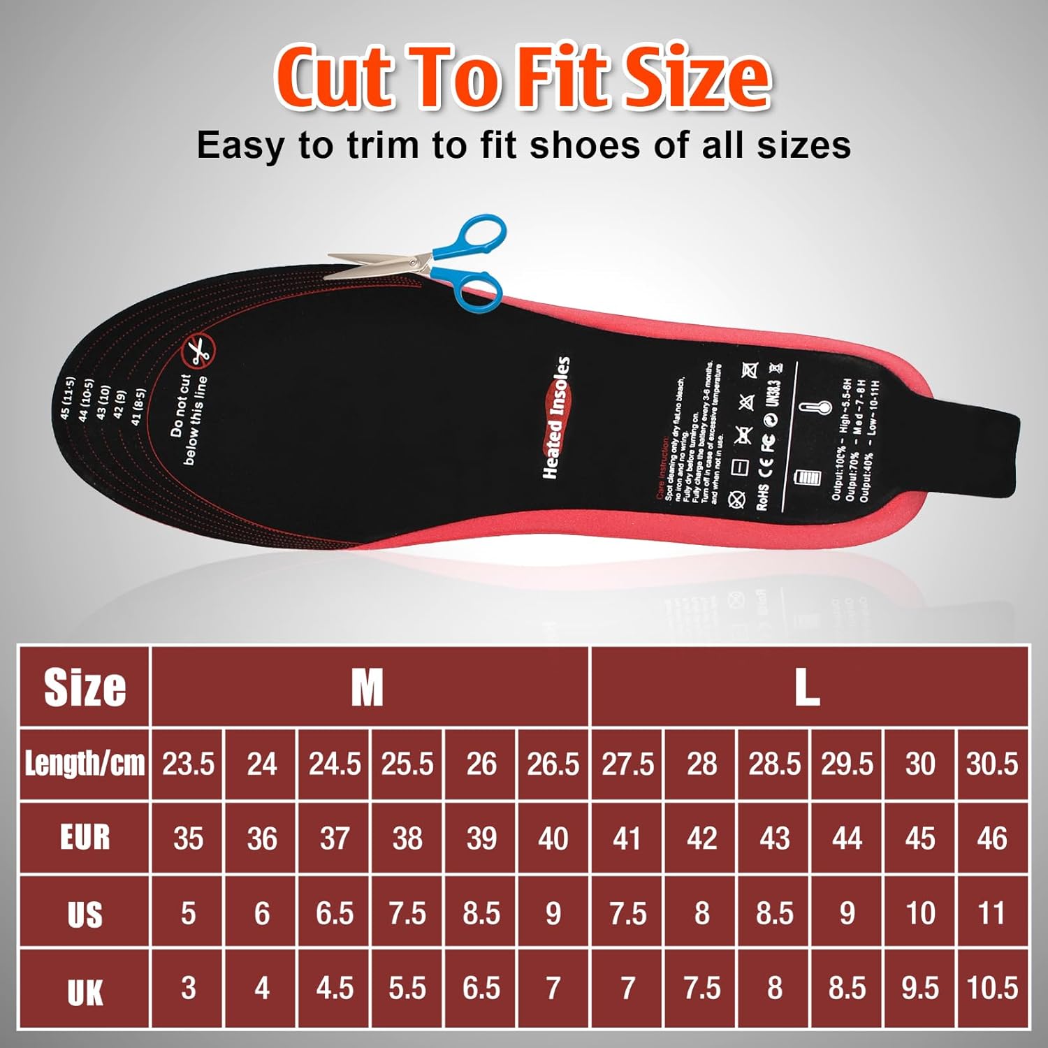 ZroeZroe Electric Heated Shoe Insoles 05 ZroeZroe Electric Heated Shoe Insoles 05