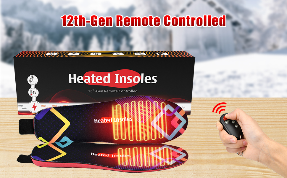 ZroeZroe Electric Heated Shoe Insoles 08 ZroeZroe Electric Heated Shoe Insoles 08