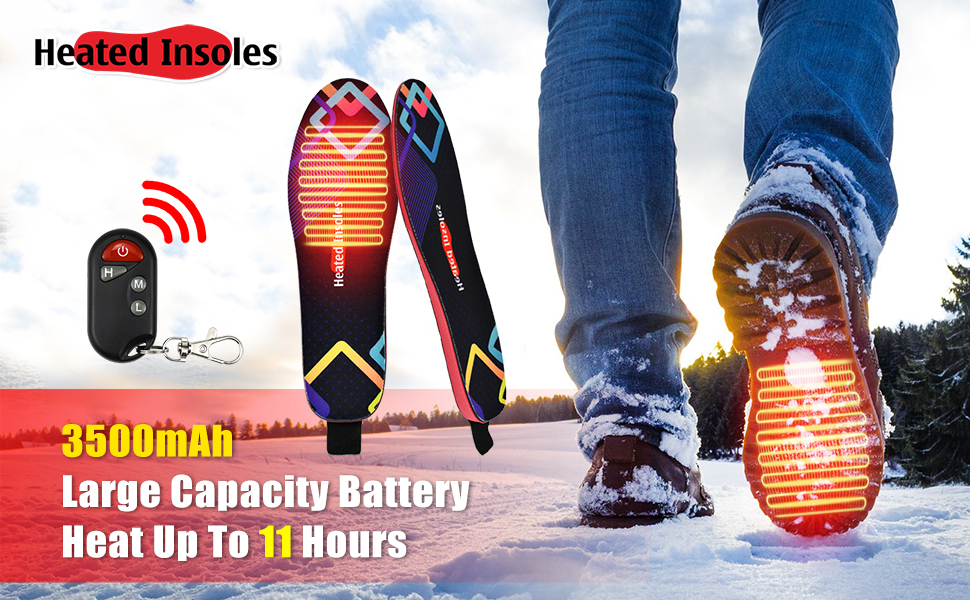 ZroeZroe Electric Heated Shoe Insoles 09 ZroeZroe Electric Heated Shoe Insoles 09
